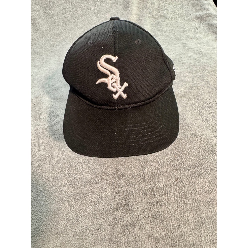 Chicago White Sox MLB Baseball Hat OC Sports Black Adjustable Youth Cap